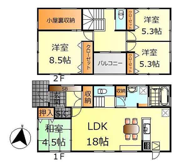 間取り：334000217462