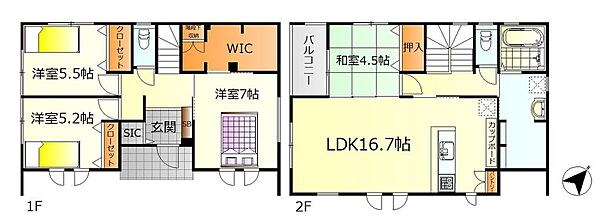 間取り：334000263687