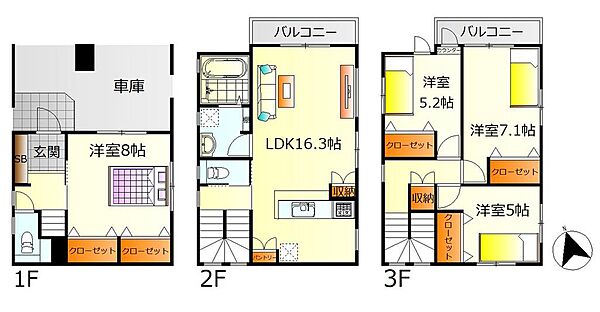 間取り：334000217599