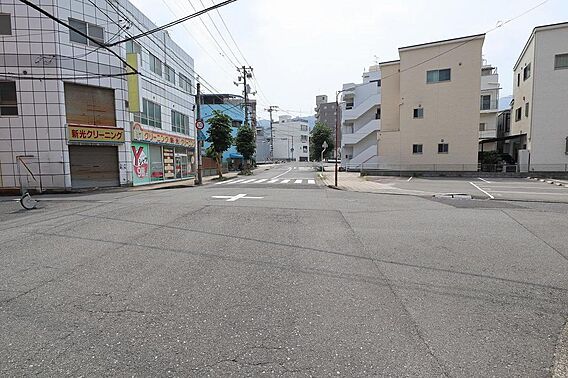 見通しの良い広...