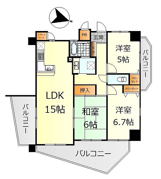 間取り：334000244293