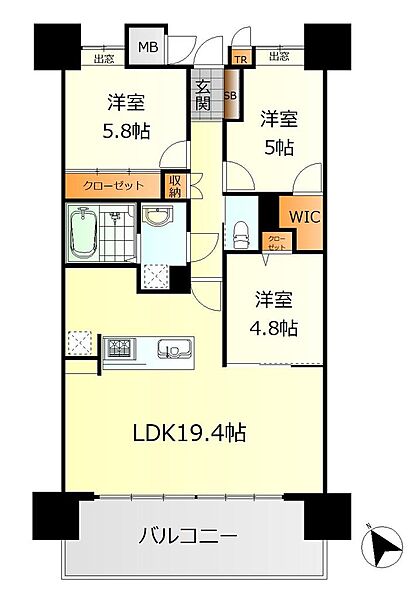 間取り：334000272419