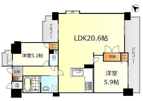 間取り：334000271205