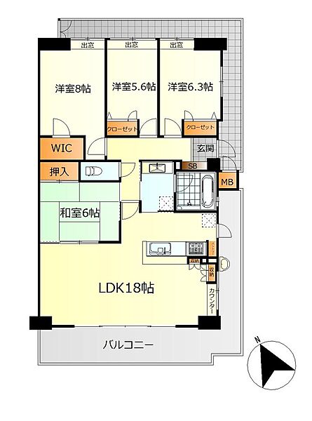 間取り：334000262899