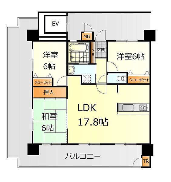 間取り：334000264926