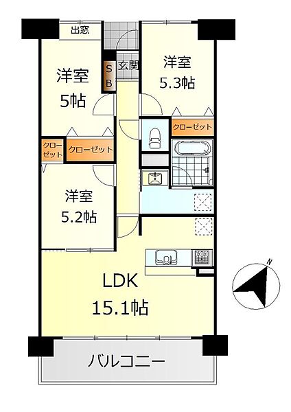 間取り：334000270896