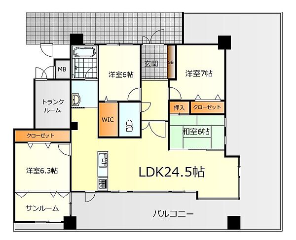 間取り：334000270912