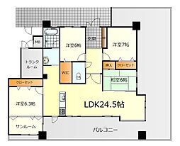 フォレストコート瀬戸見 4LDKの間取図画像