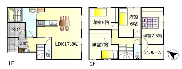 間取り：334000273225