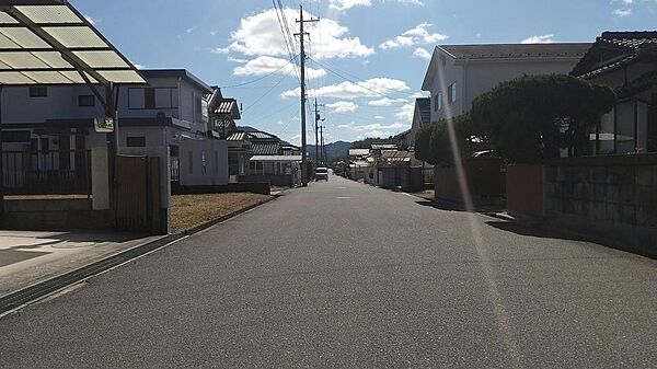 前面道路