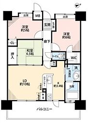 フローレンス中広通り - 3LDKの間取り