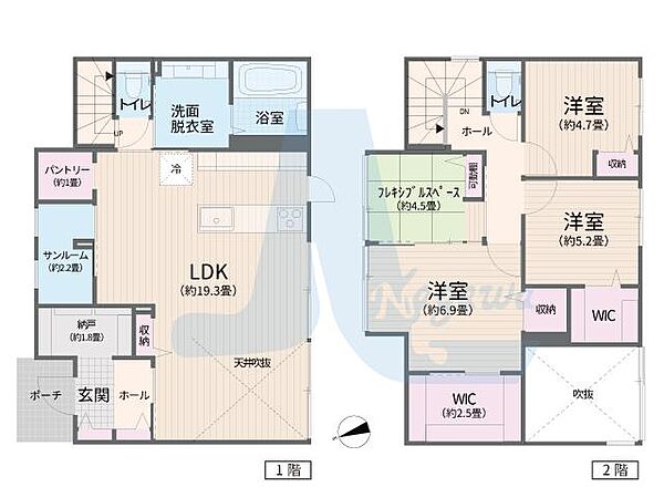 間取り：334000263679