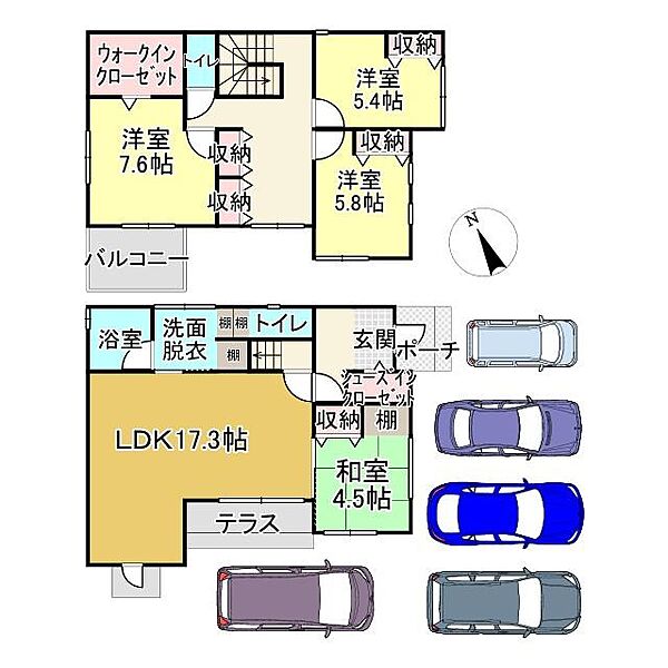 間取り：334000264106