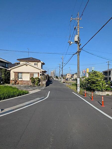 前面道路