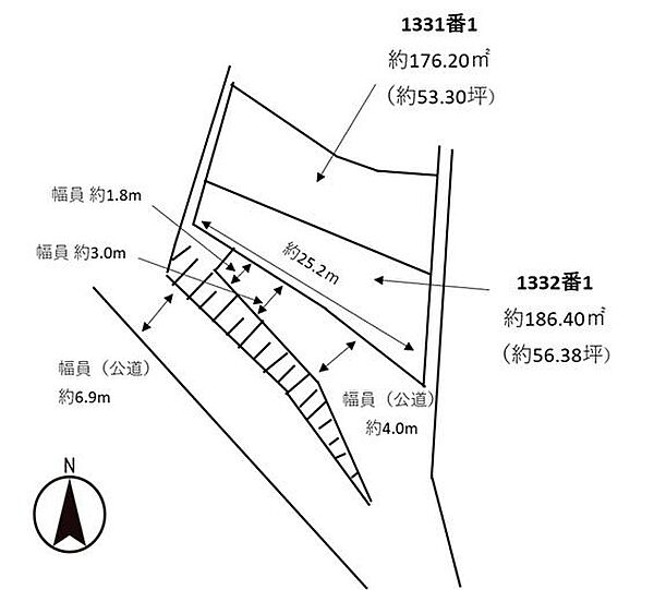 区画図：334000223211