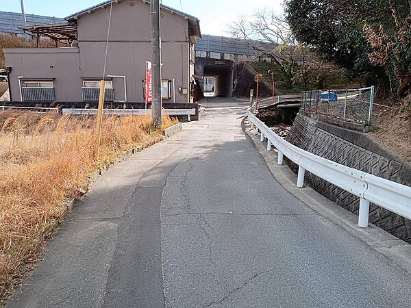 西側道路