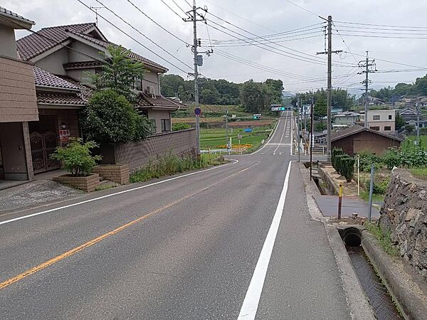 前面道路