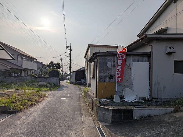 前面道路