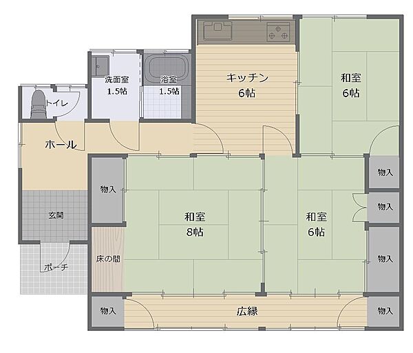 間取り：334000266144