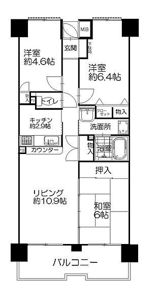 間取り：334000240009