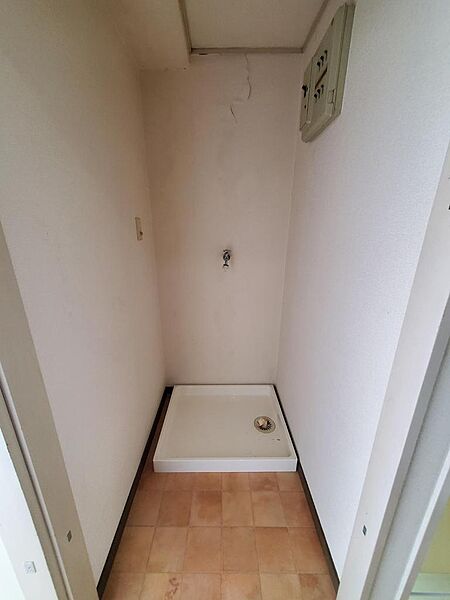 室内洗濯機置き場でお洗濯も快適です。