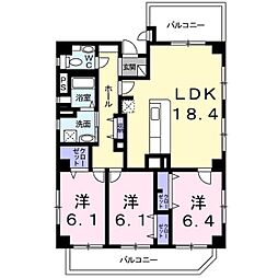 エレガンテなごみ 3LDKの間取図画像