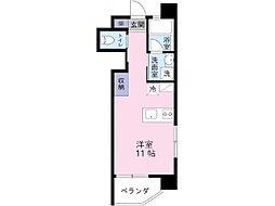 クラッソサンライズ ワンルームの間取図画像