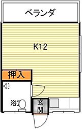 間取図画像 ワンルーム