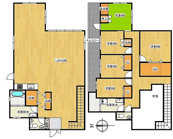 間取り：347000050494