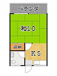 間取図画像 1DK