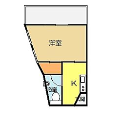 間取図画像 1K