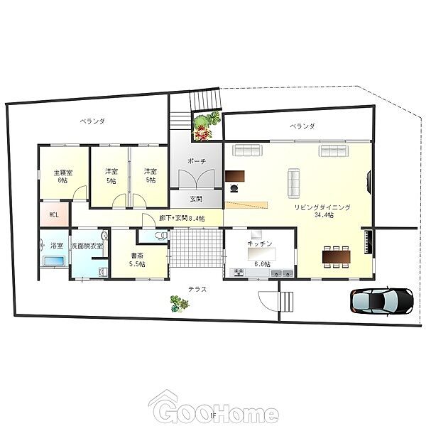 間取り：347000068562