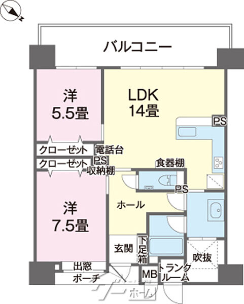 間取り：347000086895