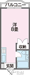 間取図画像 ワンルーム