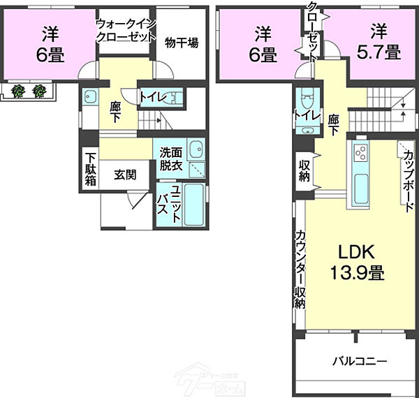 間取り：347000065288