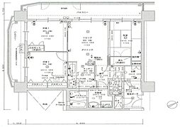 ライオンズマンション松山第2 3LDKの間取図画像