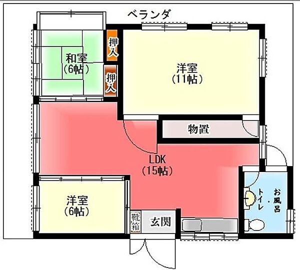 2階3LDK
