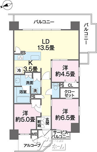 間取り：347000077937