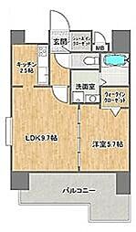 ララプレイスリゾートオキナワ県庁前 1LDKの間取図画像
