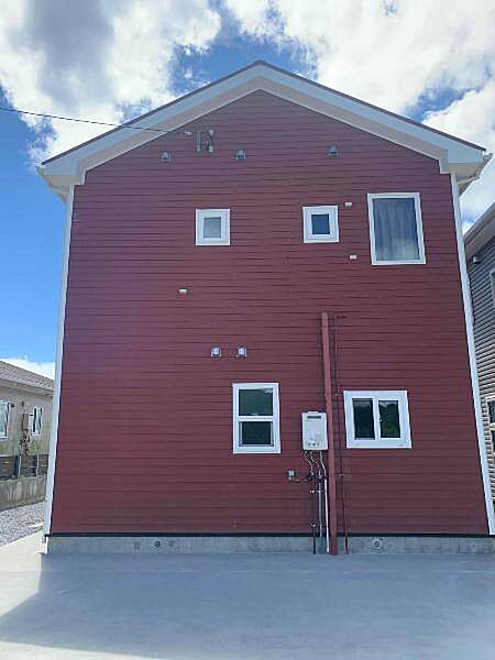 レッドの棟・東面