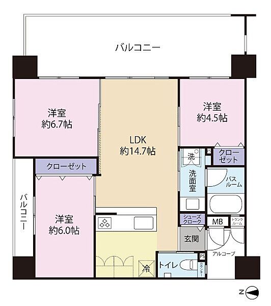 間取り：347000084137