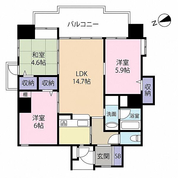 間取り：347000084979