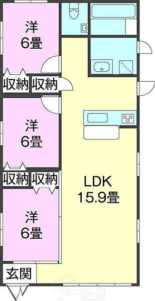 間取り：347000063329