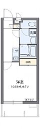 クレイノアーク浦西 1Kの間取図画像