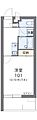 クレイノ和1階5.4万円