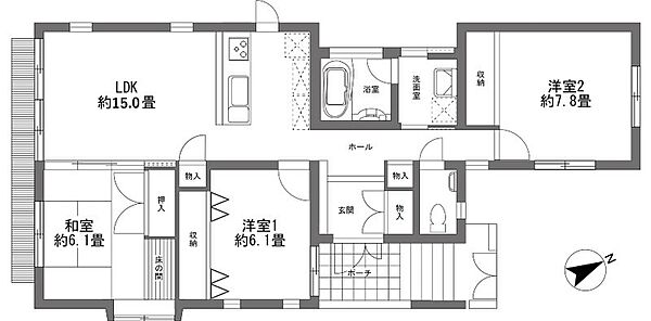 間取り：347000071077