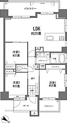 コーラルベイ石垣島弐番館 3LDKの間取図画像
