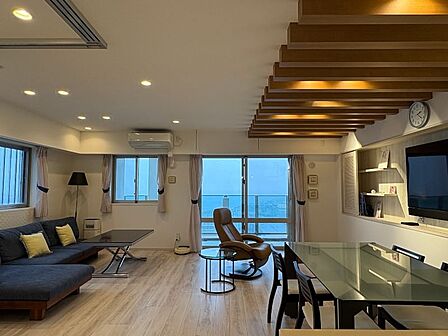 角部屋で2面開口のLDK