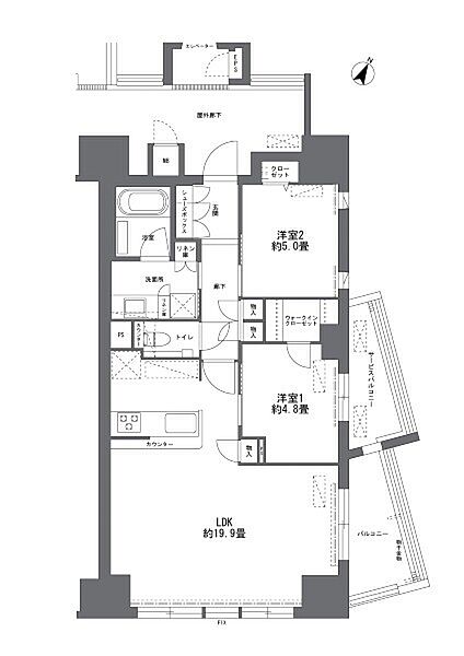 間取り：347000084477
