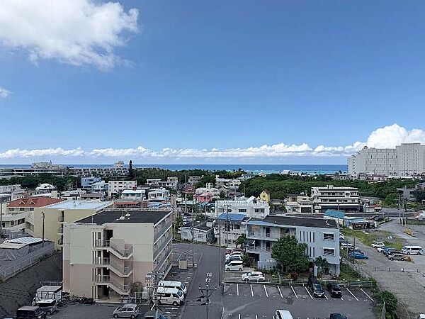 バルコニーからのオーシャンビュー